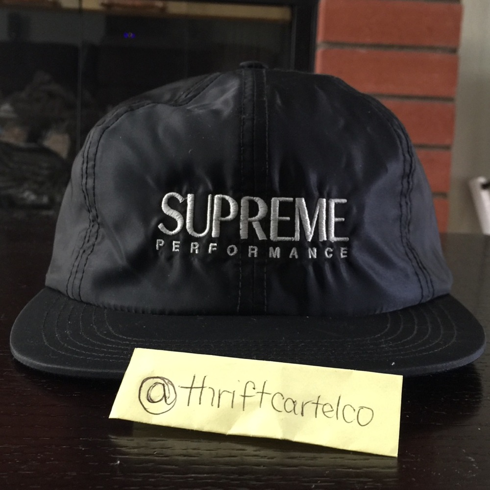 F/W 15 Supreme Performance Nylon 6-Panel Strapback